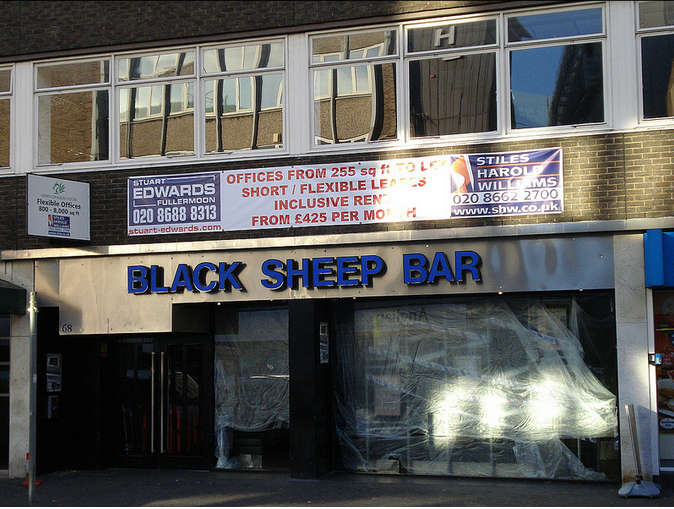 Black sheep bar