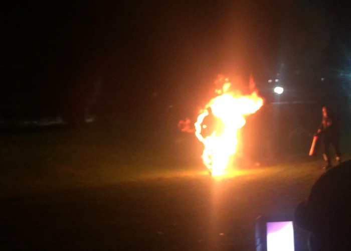 Event review: Firewalking in Wandle Park