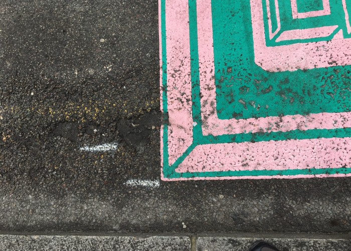 Potholes and pointless art